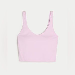 NWT Gilly Hicks Active Recharge Plunge Tank, Light Pink